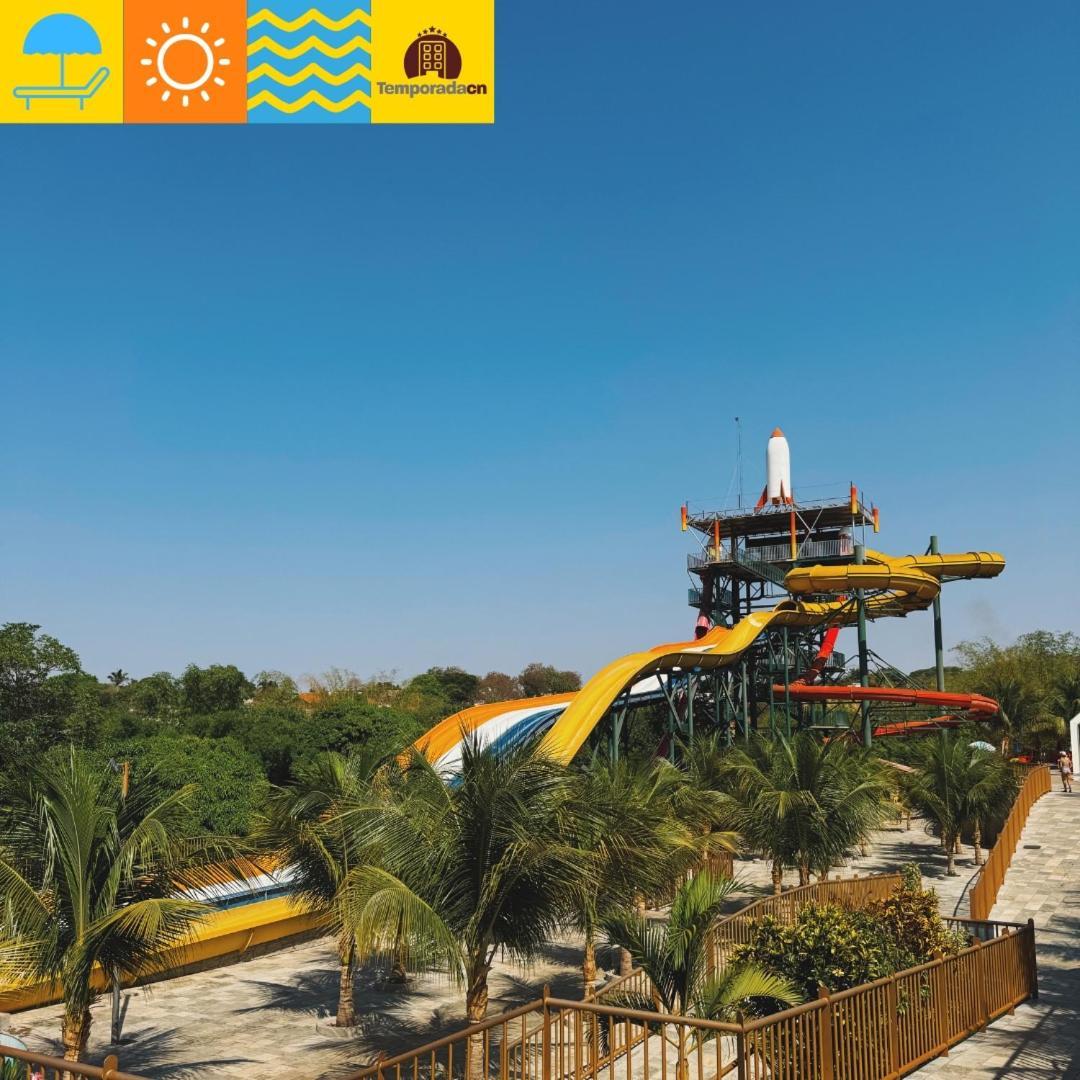 Aparthotel Piazza Com Acesso Ao Acqua Park - Temporadacn L